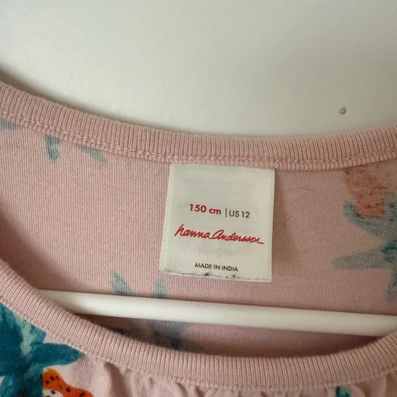 Hanna Andersson Pink Dress with Pineapple Print - Picture 3 of 5